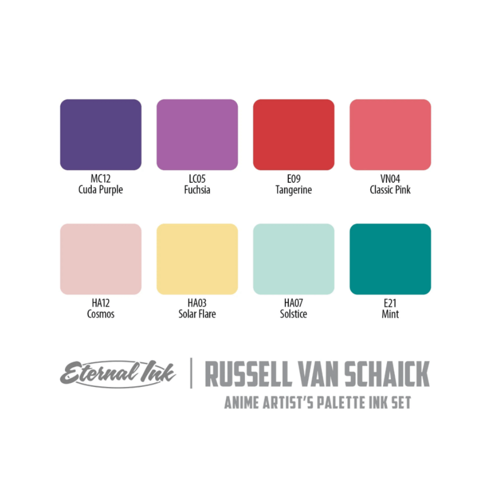 Eternal Ink Russell Van Schaick Anime Inspiration Set