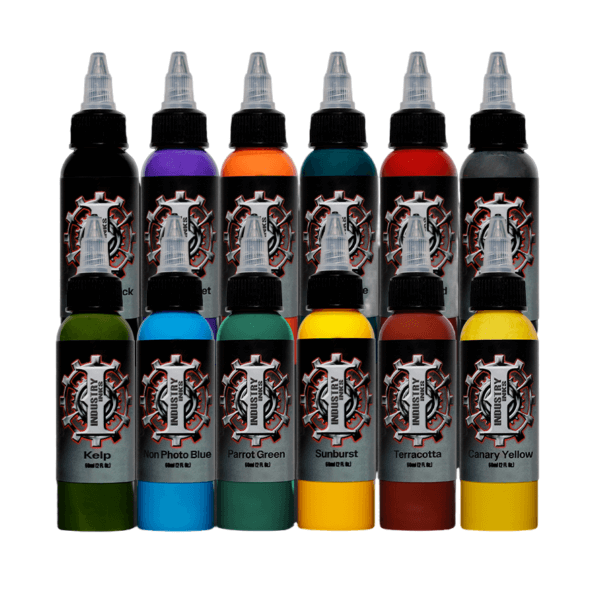 Industry Inks - Traditional Plus Set – magnumtattoosupplies