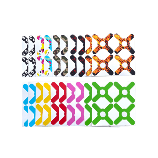 Ink Guard Waterproof Machine Stickers (Pack of 50)