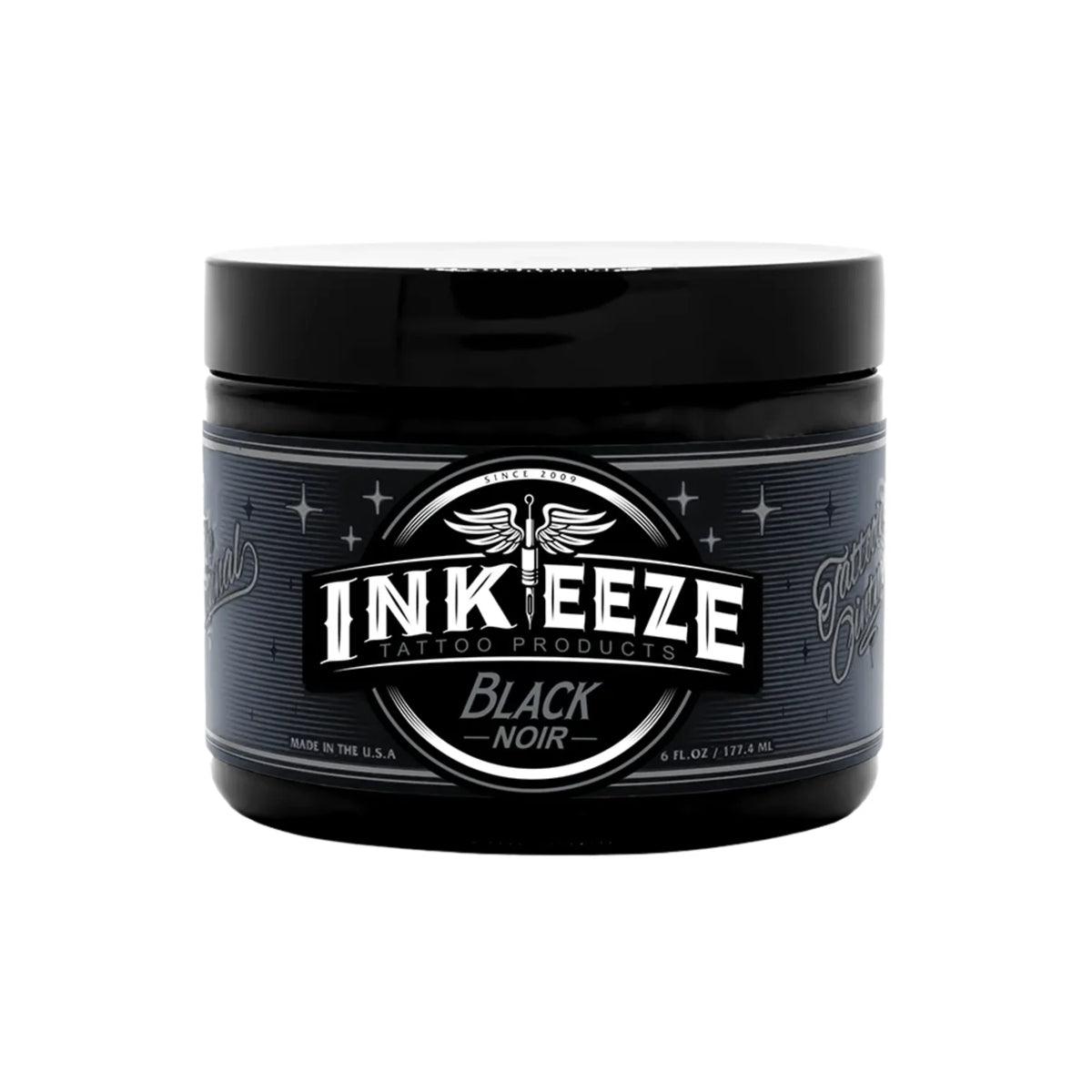 INK-EEZE Black Noir Tattoo Ointment (6oz)