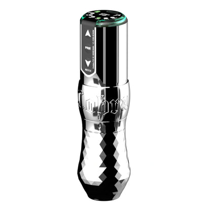 InkMachines Cobra Wireless Machine in Rotary Tattoo Machines by InkMachines available from Magnum Tattoo Supplies - polished chrome variant