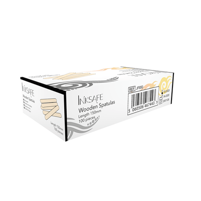 Inksafe Wooden Spatulas - magnumtattoosupplies