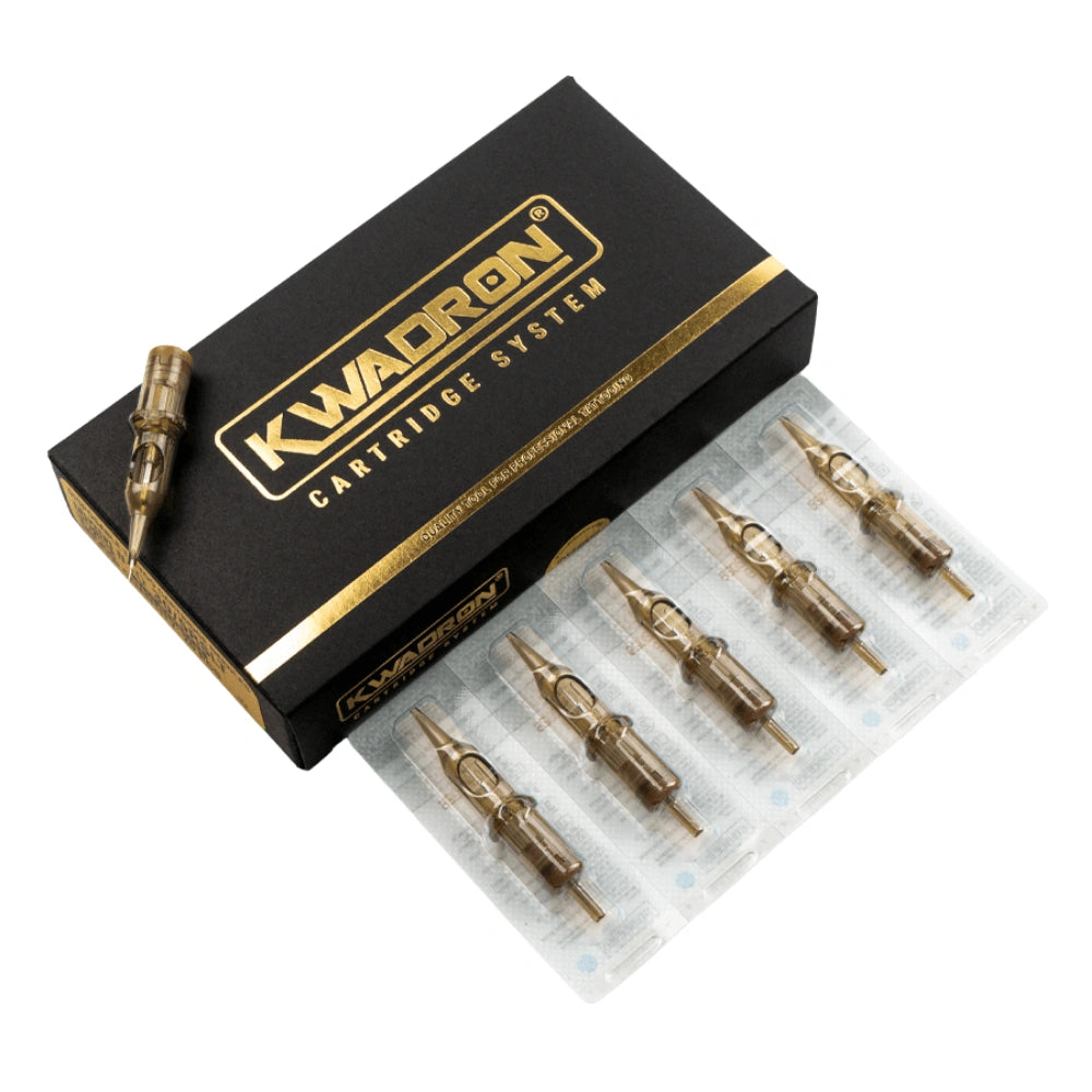 Kwadron Cartridges - Round Shaders (20 PCS) - magnumtattoosupplies