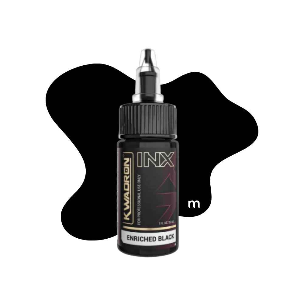 Kwadron Inx Enriched Black Tattoo Ink