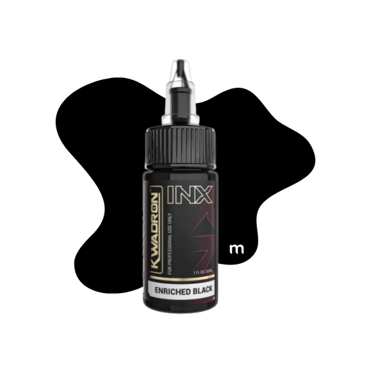 Kwadron Inx Enriched Black Tattoo Ink