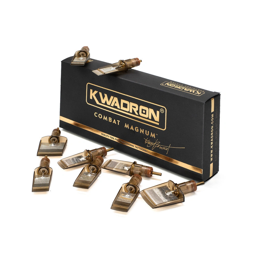 Kwadron Combat Magnums in Tattoo Cartridges collection by Kwadron available from Magnum Tattoo Supplies - packaging view