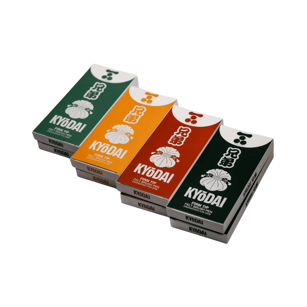 Kyodai Firm Tip Brush Pens (Pack of 5)