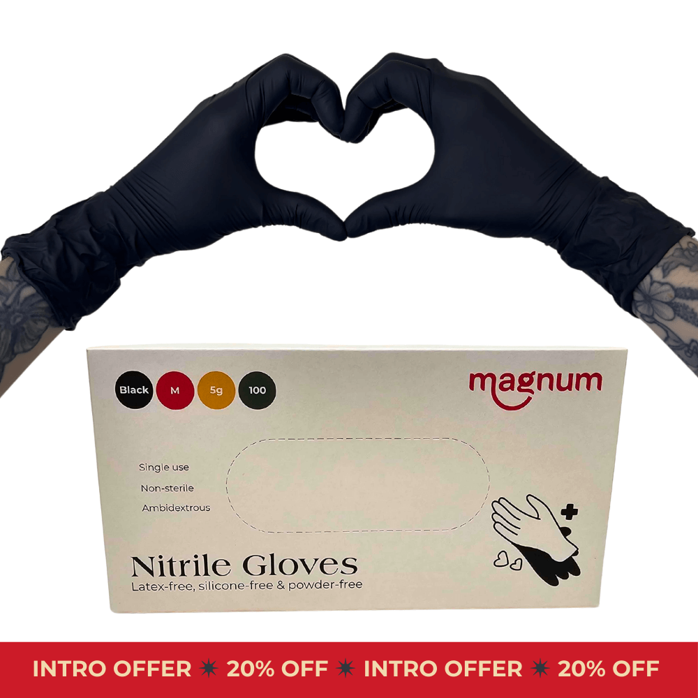 Magnum Black Nitrile Gloves (Box of 100)