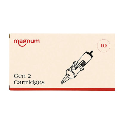 Magnum Gen 2 Tattoo Cartridges - Hollow Round Liners (10PCS)