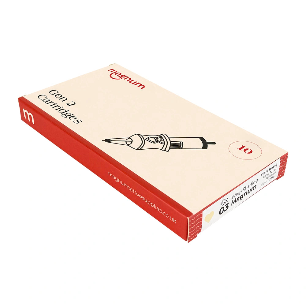 Magnum Gen 2 Tattoo Cartridges - All Configurations (10PCS)