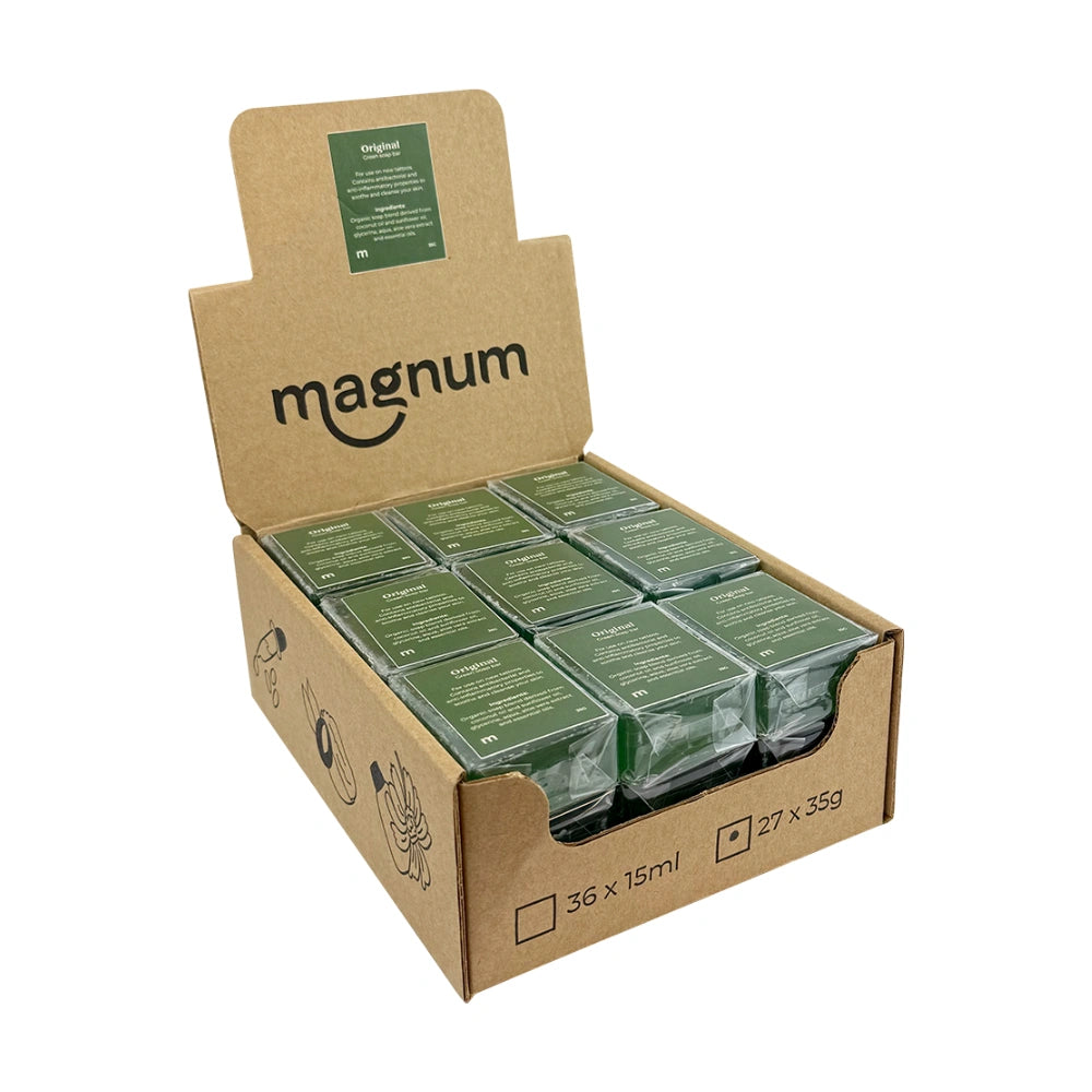 Magnum Tattoo Green Soap Bar - Original