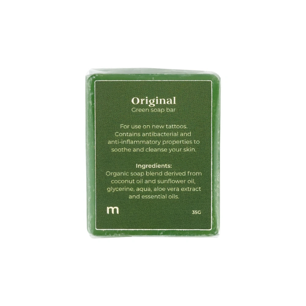 Magnum Tattoo Green Soap Bar - Original