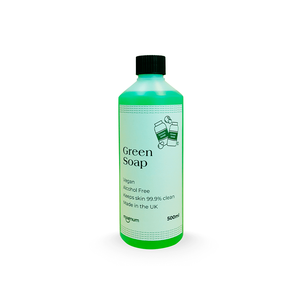 Magnum Antibacterial Green Soap - magnumtattoosupplies