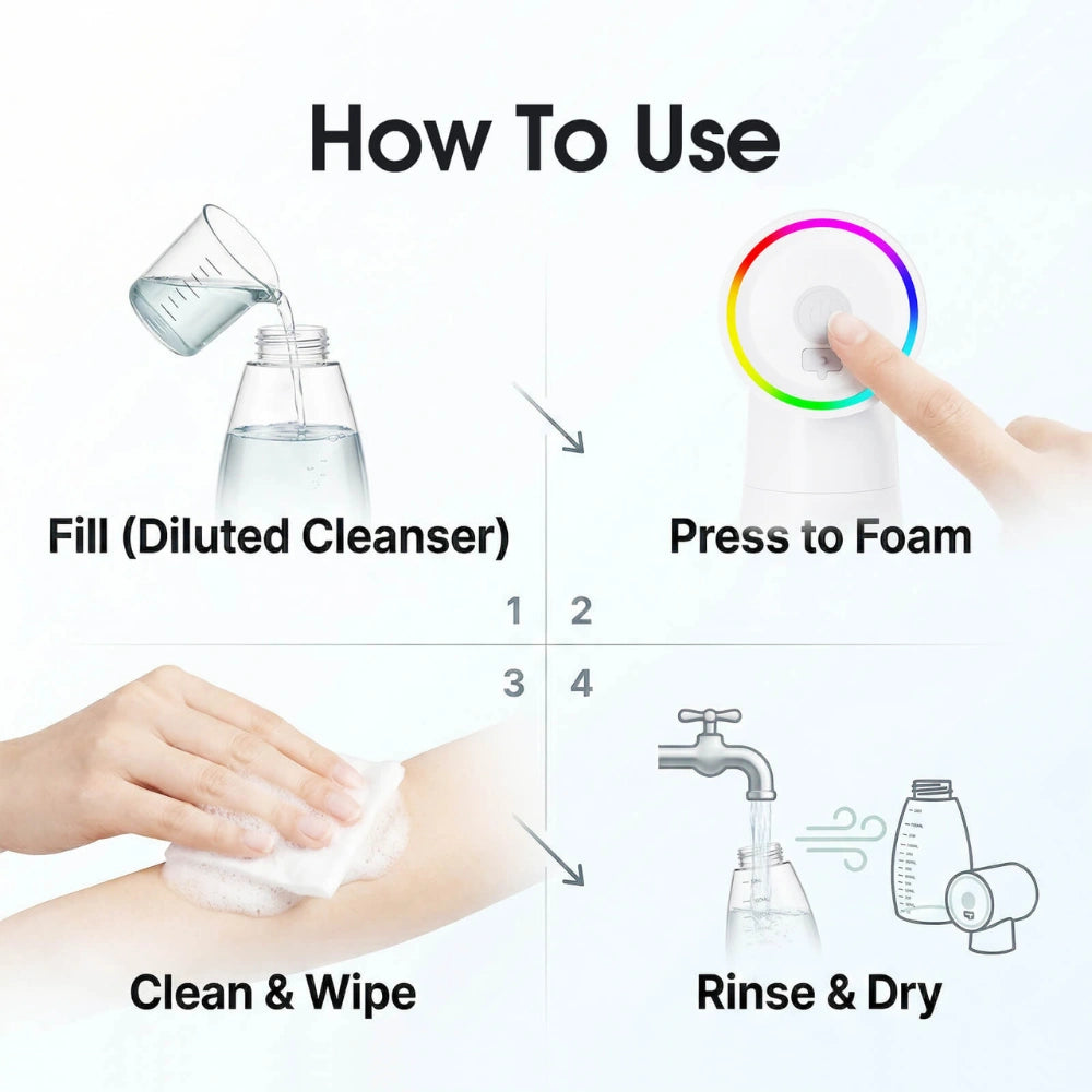 Dragonhawk Mast Electric Foam Machine (650ml)
