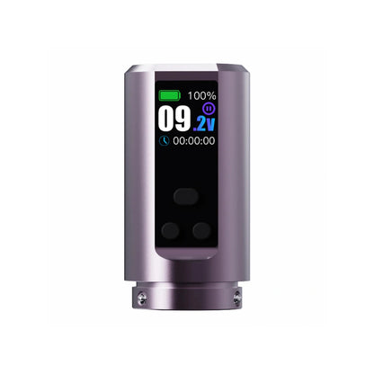 Mast Fold 2 Pro wireless battery pack from Dragonhawk from Magnum Tattoo Supplies - Space Purple front view