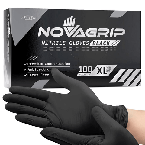 JFA Medical Novagrip Powder Free Nitrile Gloves (100)