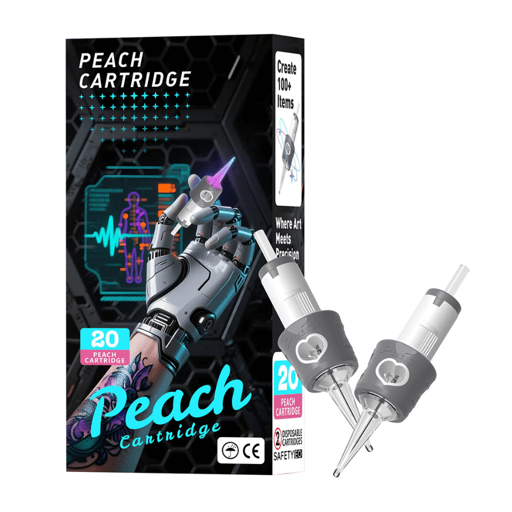 Peach COG Tattoo Cartridges (20PCS) - Round Magnums (RM) - magnumtattoosupplies
