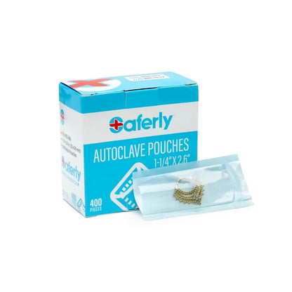 Saferly Sterilisation Heat Seal Autoclave Pouches (Box of 400)