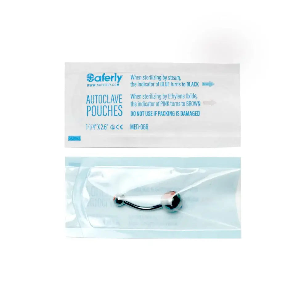 Saferly Sterilisation Heat Seal Autoclave Pouches (Box of 400)