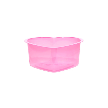 Saferly Heart Rinse Cups - Pink (Pack of 50) - magnumtattoosupplies