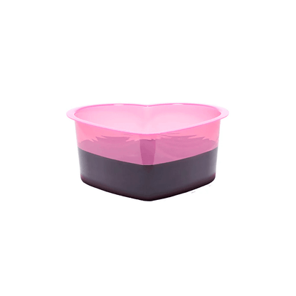 Saferly Heart Rinse Cups - Pink (Pack of 50) - magnumtattoosupplies