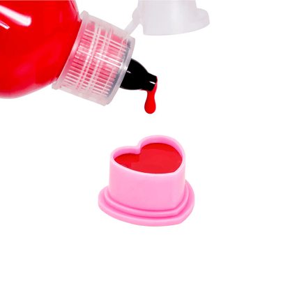 Saferly Silicone Heart Ink Caps - Medium #11 (Bag of 500) - magnumtattoosupplies