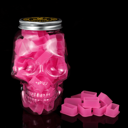 SKULLDNA Big Magnum Silicone Ink Cups (80 pcs) - magnumtattoosupplies