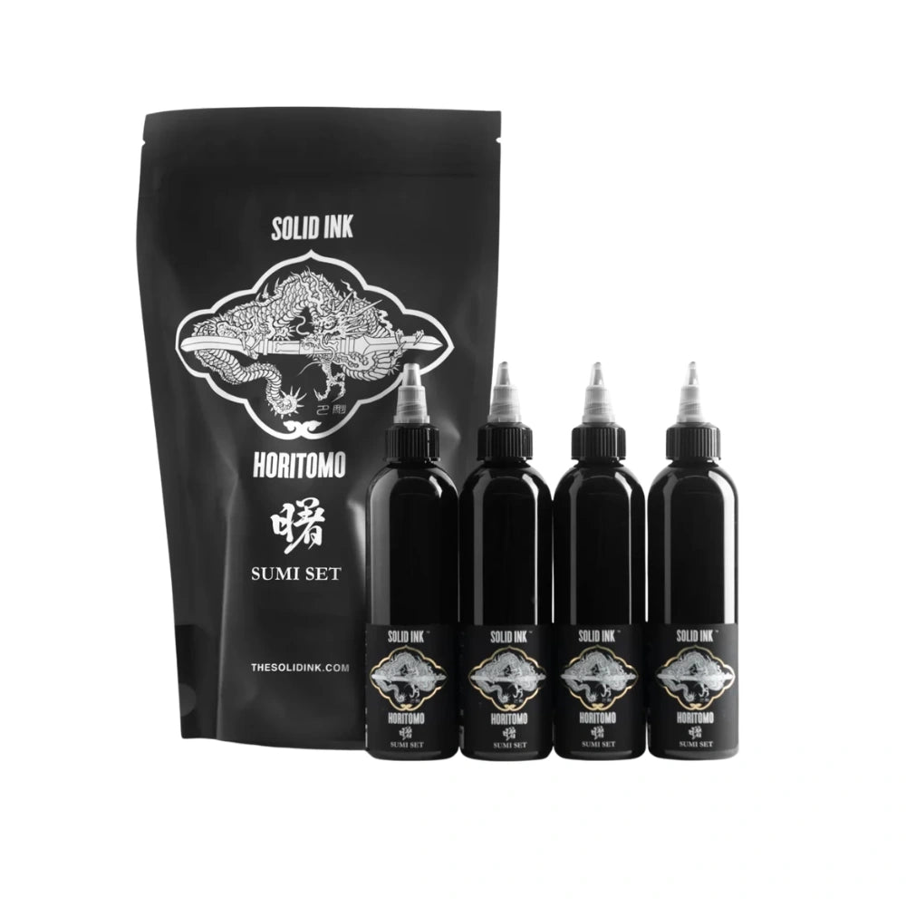 Solid Ink - Horitomo Sumi Set (4oz)