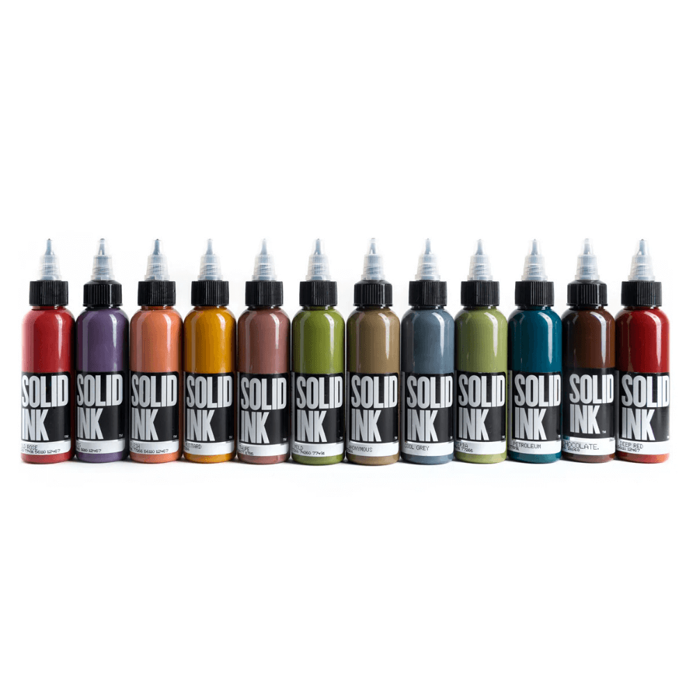 Solid Ink - Opaque Earth Set (1oz)