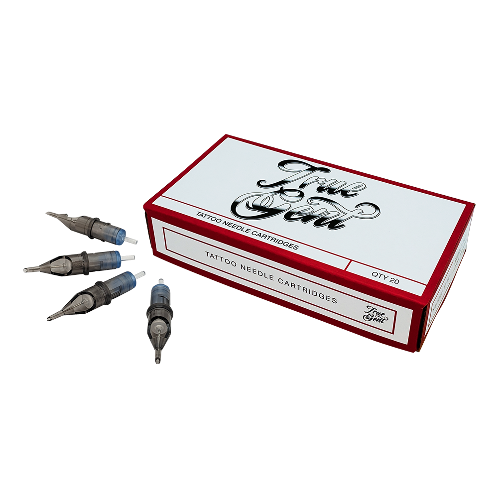 True Gent Premium Cartridges - Round Liners (20PCS) - magnumtattoosupplies