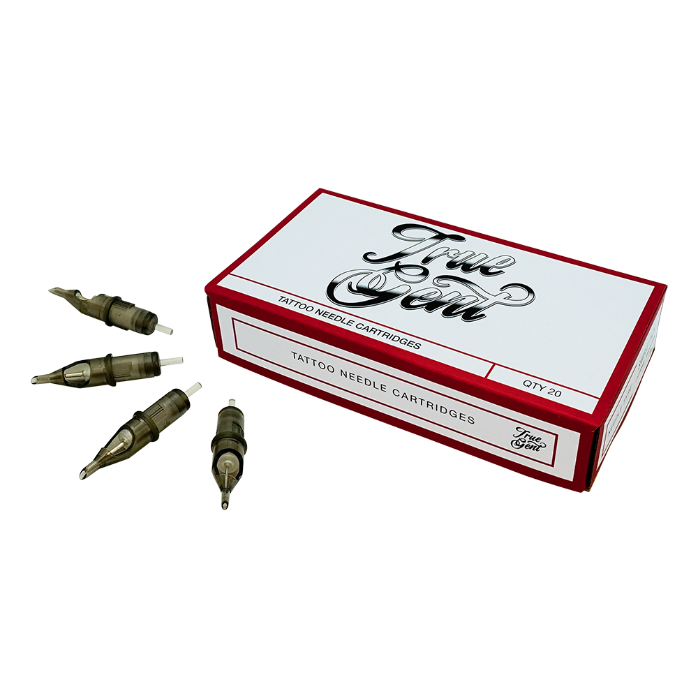 True Gent Premium Cartridges - Round Shaders (20PCS) - magnumtattoosupplies