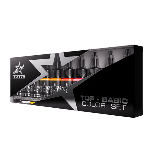 Unistar Ink - Top Basic Colour Set (10 x 30ml)