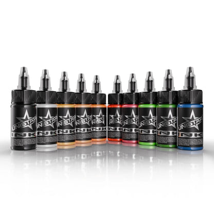 Unistar Ink - Top Basic Colour Set (10 x 30ml)