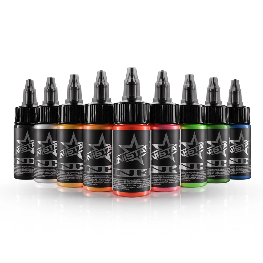 Unistar Ink - Top Basic Colour Set (10 x 30ml)