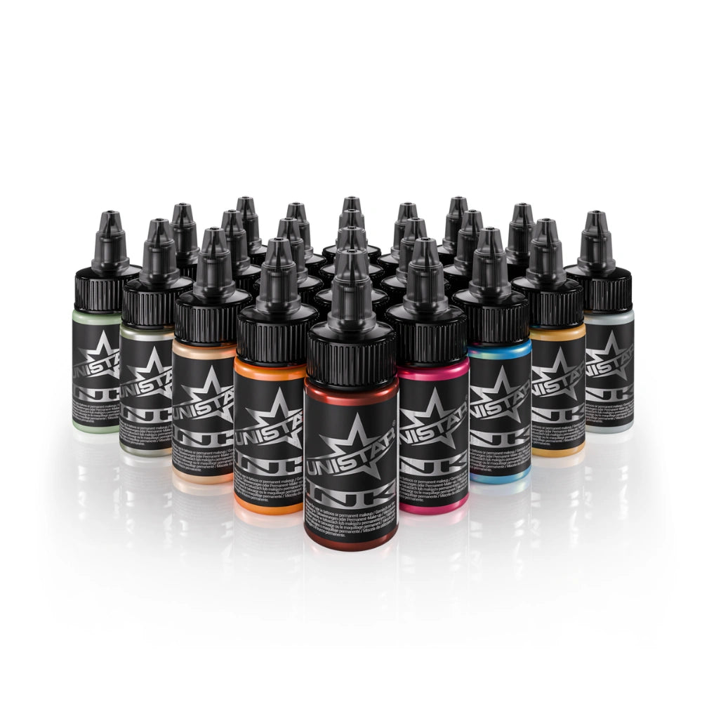 Unistar Ink - Top Basic Colour Set (10 x 30ml)