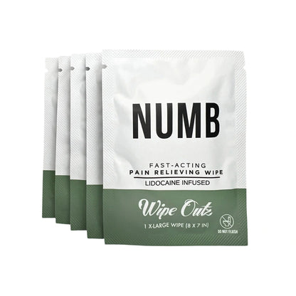 Wipe Outz Numbing Tattoo Wipes (Single Wipe)