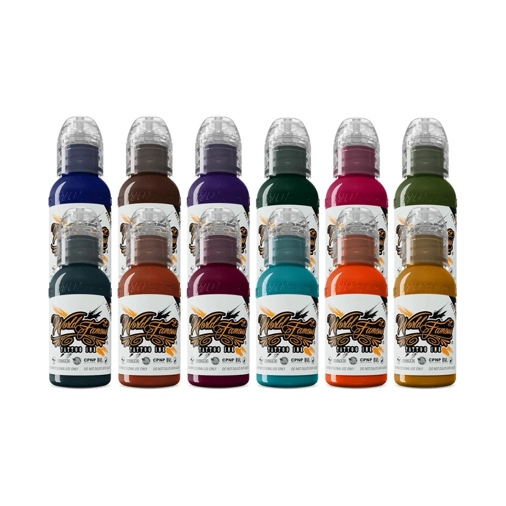 World Famous Ink - Jay Freestyle Watercolor Set 30ml (1oz)