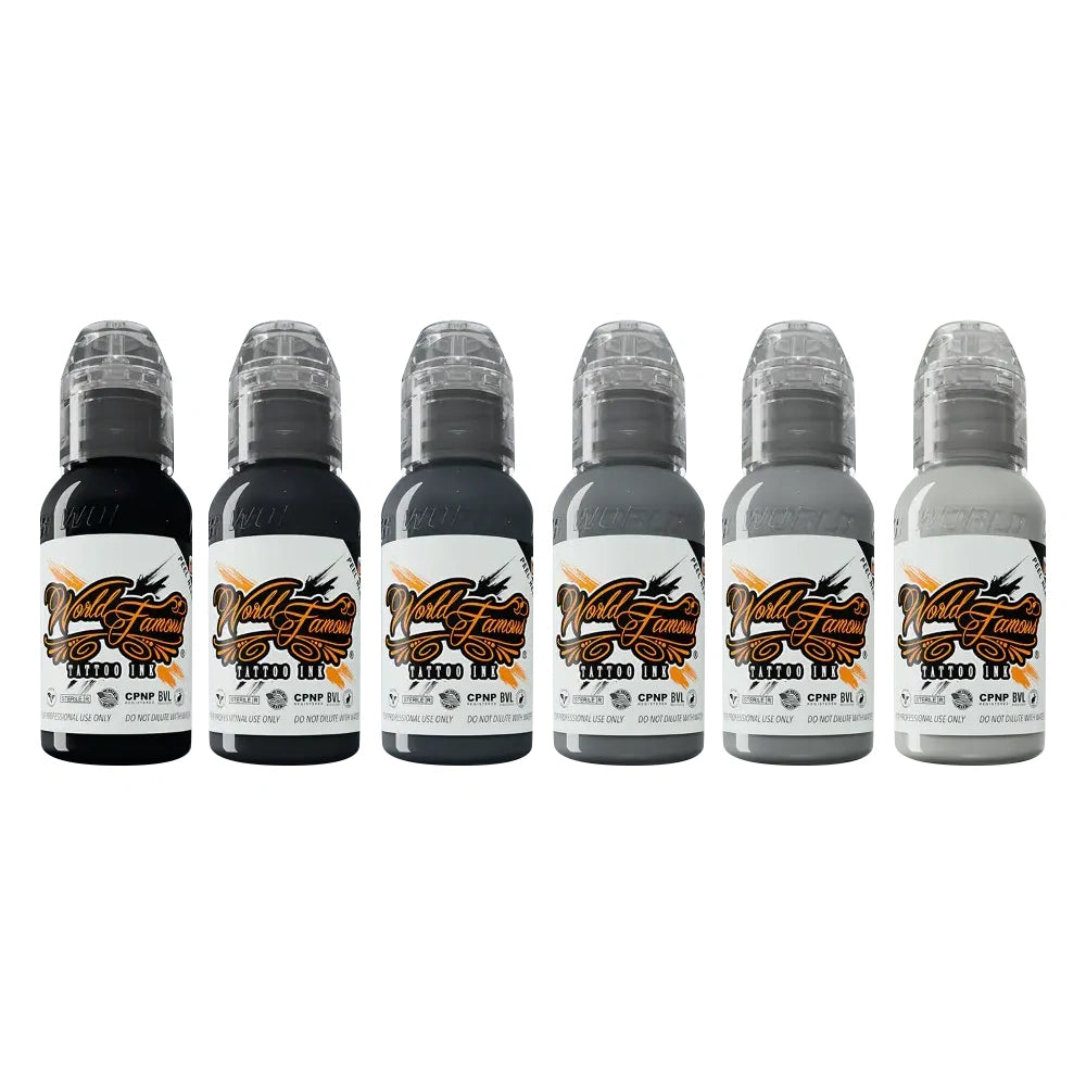 World Famous Ink - Monochromatic Set 30ml (1oz)