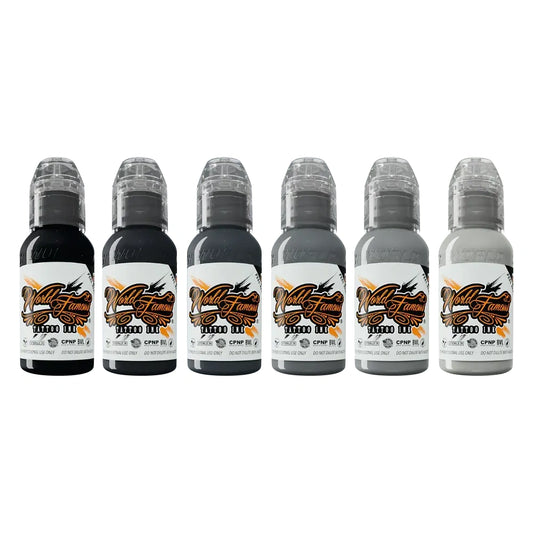 World Famous Ink - Monochromatic Set 30ml (1oz)