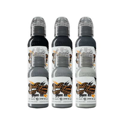 World Famous Ink - Monochromatic Set 30ml (1oz)
