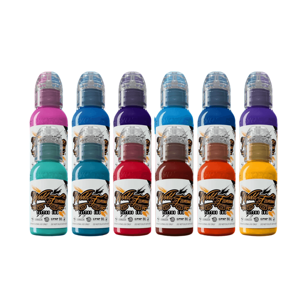 World Famous Ink - Primary Colour Set #2 30ml (1oz)