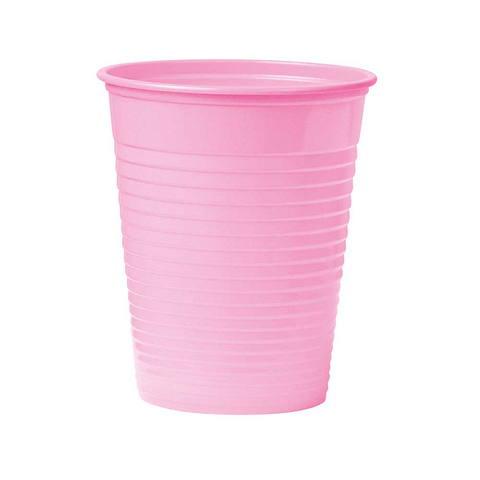 Pink Disposable Rinse Cups x 100