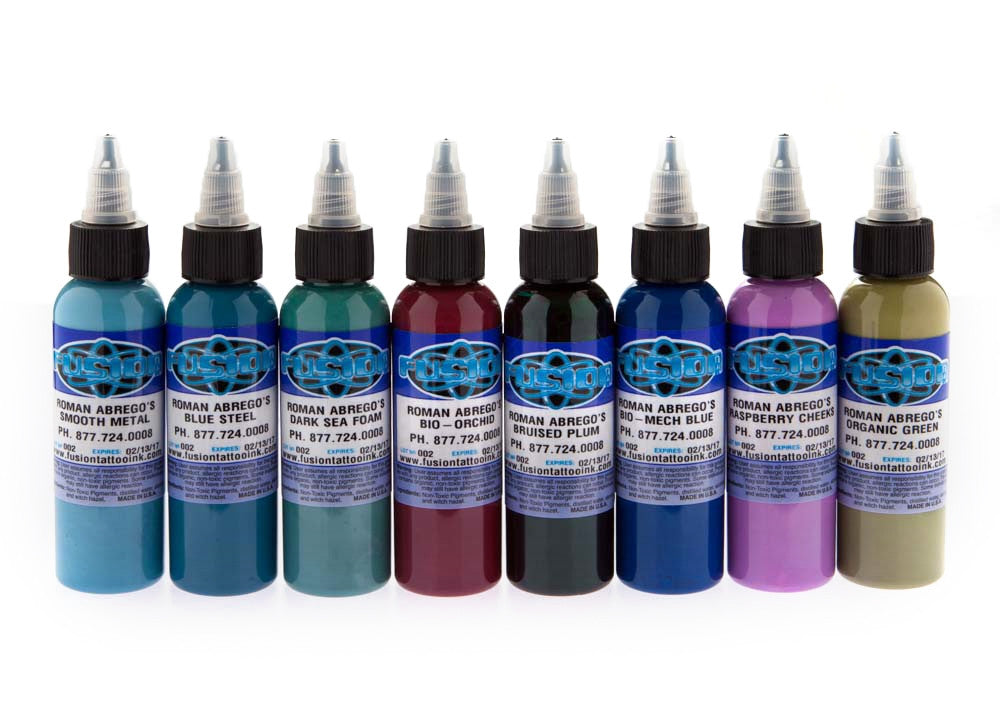 Fusion Ink - Roman Abrego Signature - magnumtattoosupplies