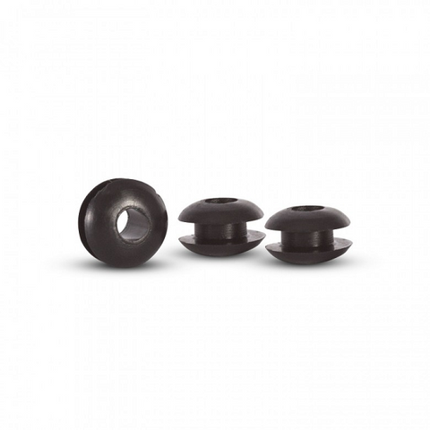 Black Grommets (Doughnut Style 1) (100) - magnumtattoosupplies