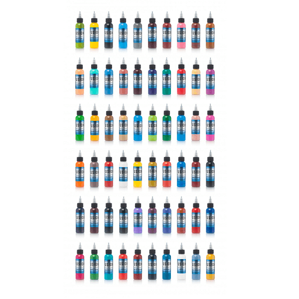Fusion Standard 60 Colour Set - magnumtattoosupplies