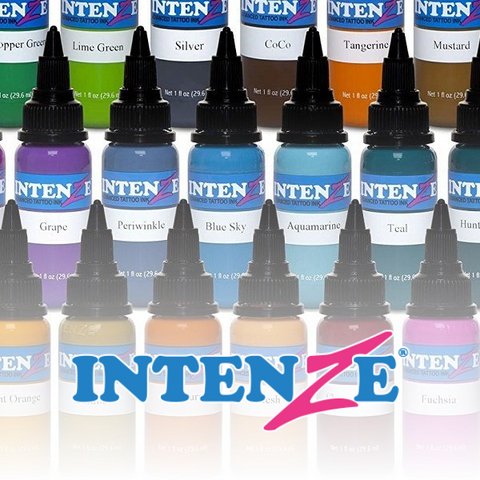 Intenze Ink 1oz - All Colours - magnumtattoosupplies