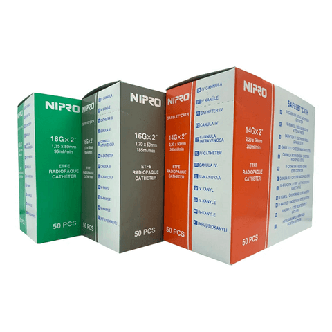 Safelet Nipro Piercing Needles - Box (50)