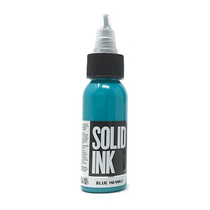 Solid Ink 1oz - Blue Hawaii - magnumtattoosupplies