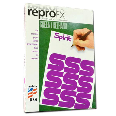Spirit Green 11” Freehand Paper (100) - magnumtattoosupplies